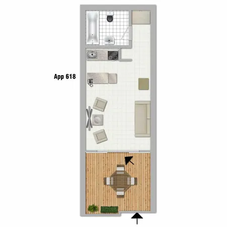 شقة Ferienwohnung In An Der *